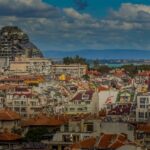 a view of a city from a high point of view burgas bulgaria